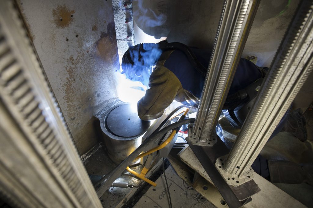 portes lourdes du tokamak préchauffage souage
